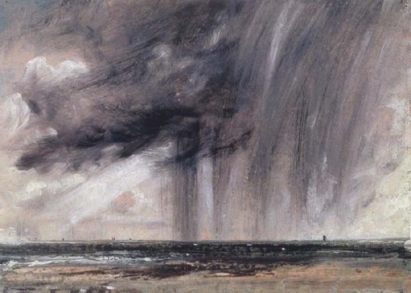 John Constable Rainstorm over the sea Norge oil painting art